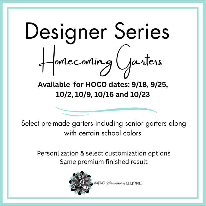 Designer Series Garters