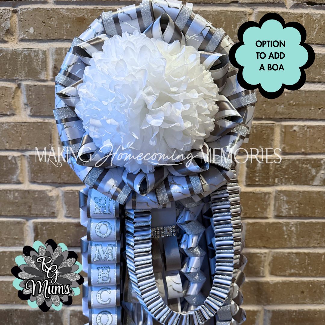 RG Supreme Garter Silver &amp; White - Senior