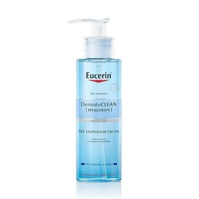Dermatoclean Hyaluron Gel Limpiador. Eucerin