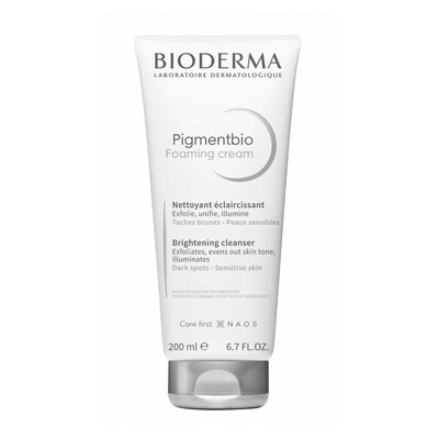 Bioderma Pigmentbio Crema Limpiadora despigmentante.