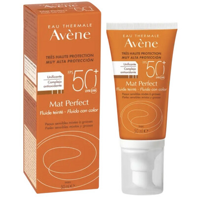 Mat Perfect Fluido Con Color Spf50+. AVÈNE