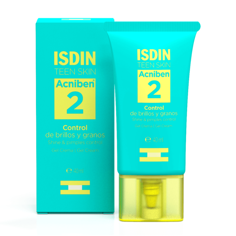 Hidratante Acniben Control de Brillos y Granos Gel-Crema. ISDIN
