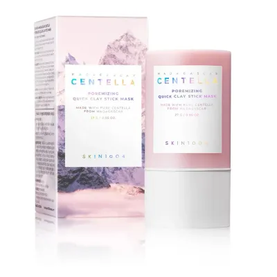 Madagascar Centella Poremizing Quick Clay Stick Mask. Mascarilla De Arcilla En Barra Poremizante Con Centella. SKIN1004