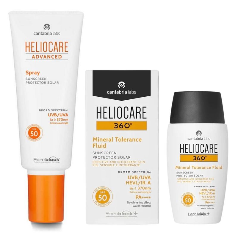 Kit De Protectores Solares Rostro y Cuerpo. HELIOCARE
