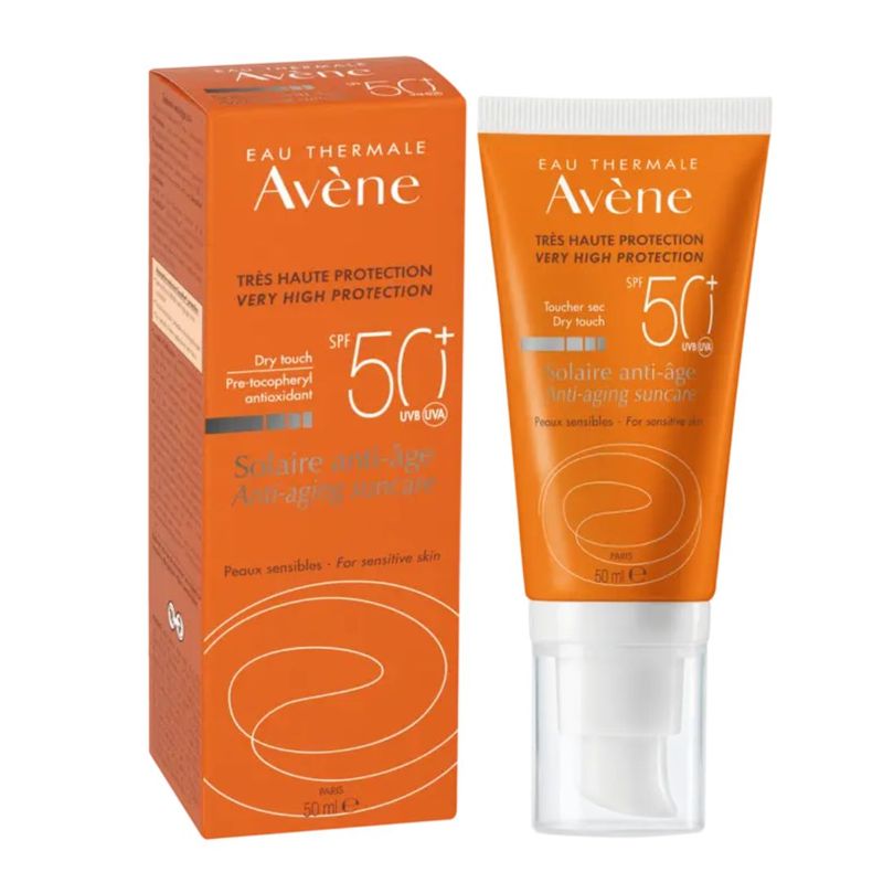 Emulsión Solar Antiedad SPF50+. AVÈNE