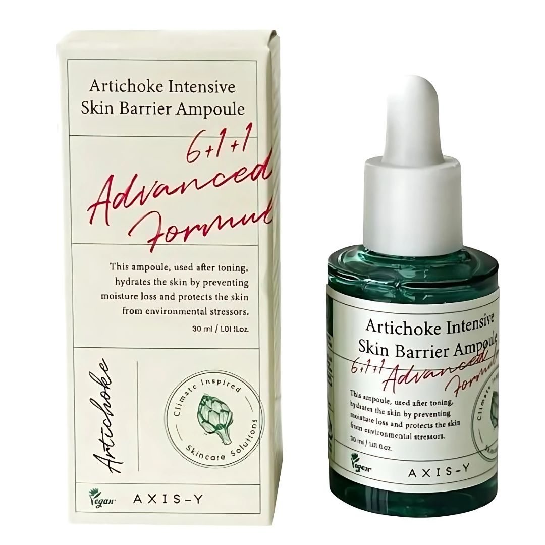 Artichoke Intensive Skin Barrier Ampoul. Ampolla intensiva de Alcachofa, maxima proteccion de la barera de la piel. AXIS-Y