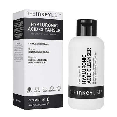 Gel limpiador de Ácido Hialurónico. The Inkey List