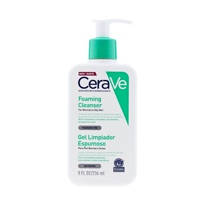Cerave Gel Limpiador Espumoso
