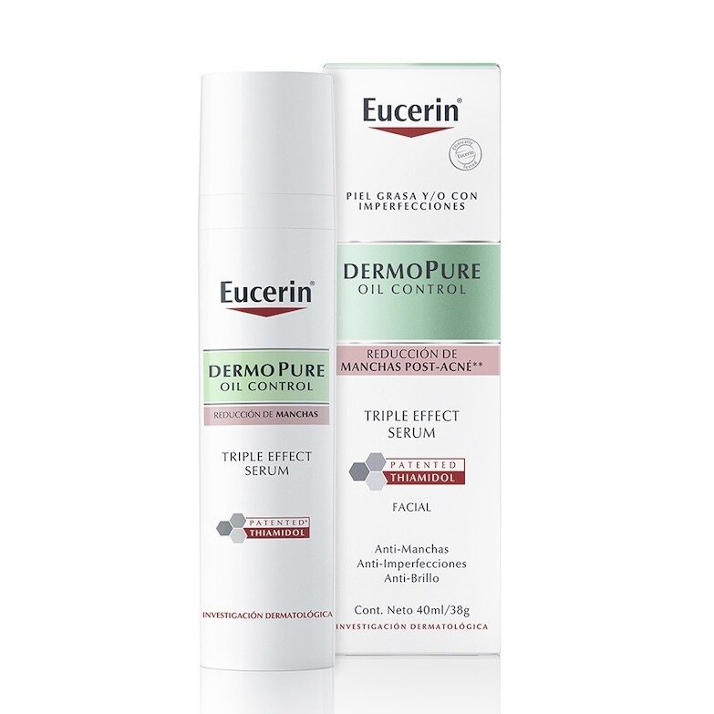Serum facial dermopure triple effect anti-Imperfecciones Control Grasa. EUCERIN