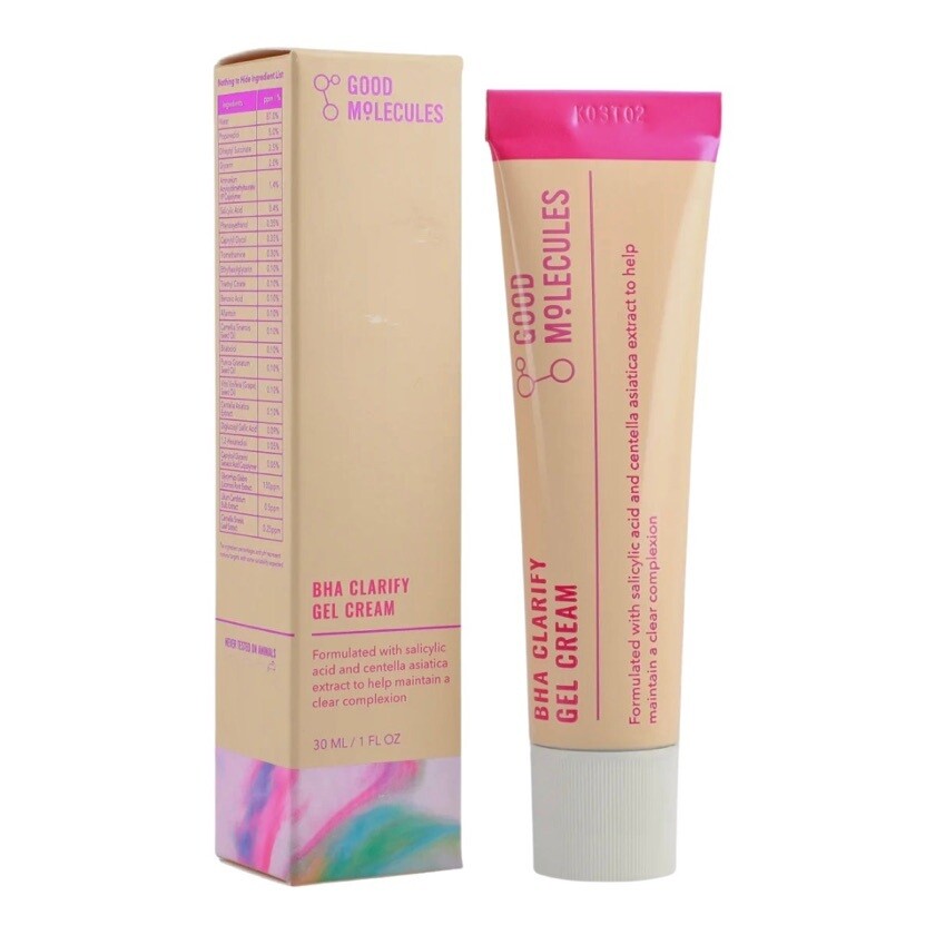 Gel crema facial BHA Clarify Ácido Salicílico Antiimperfecciones. Good Molecules