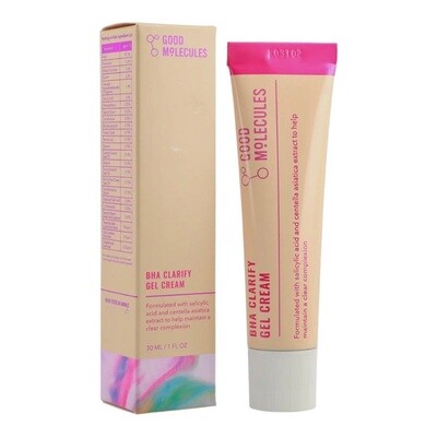 Gel crema facial BHA Clarify Ácido Salicílico Antiimperfecciones. Good Molecules