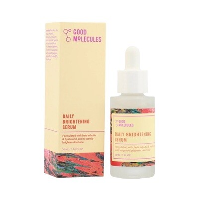 Suero facial iluminador diario unificador de tono. Daily Brightening serum. Good Molecules