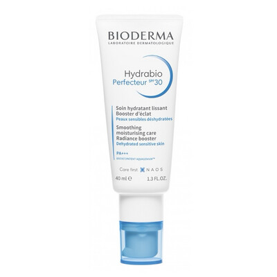Crema Facial Hidratante Iluminadora SPF30+ Hydrabio Perfecteur. BIODERMA