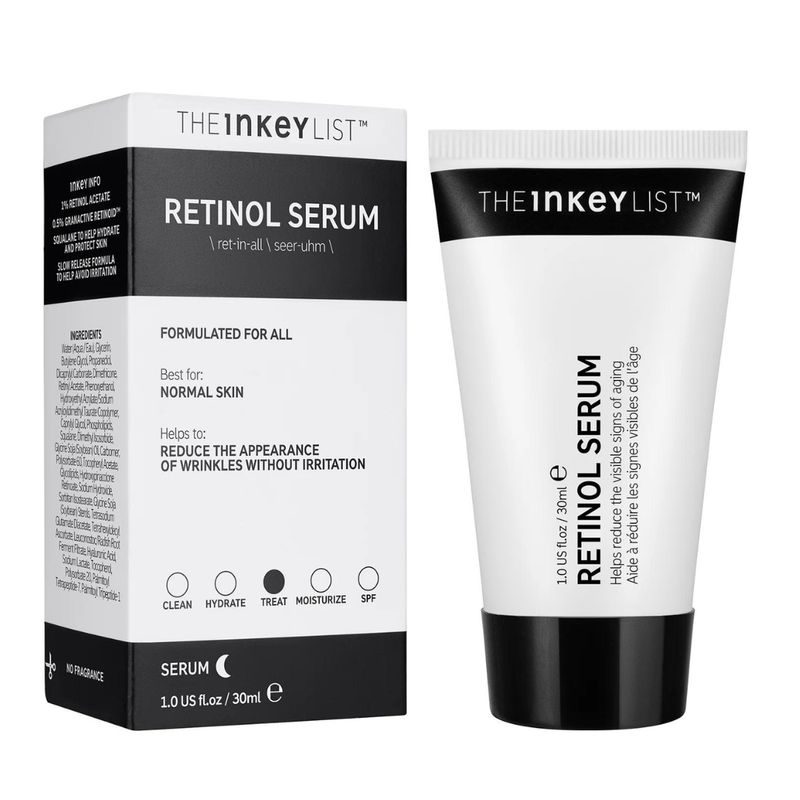 Suero de Retinol Reduce Arrugas y Manchas.The Inkey List