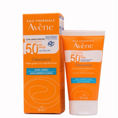 Cleanance Ultra Ligero SPF50+ protector solar antiimperfecciones para piel grasa. AVÈNE