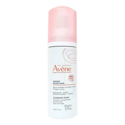 Mousse Espuma Limpadora Facial Suave Purificante Para Piel Sensible. AVÈNE