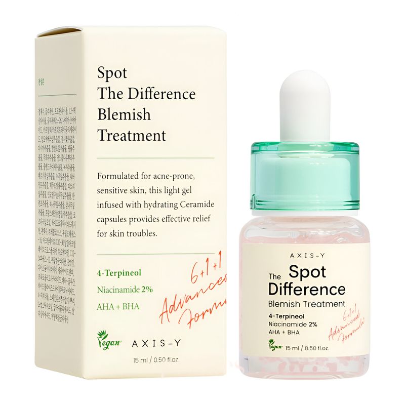 Spot The Difference Treatment. Tratamiento para imperfecciones antiacné. AXIS-Y