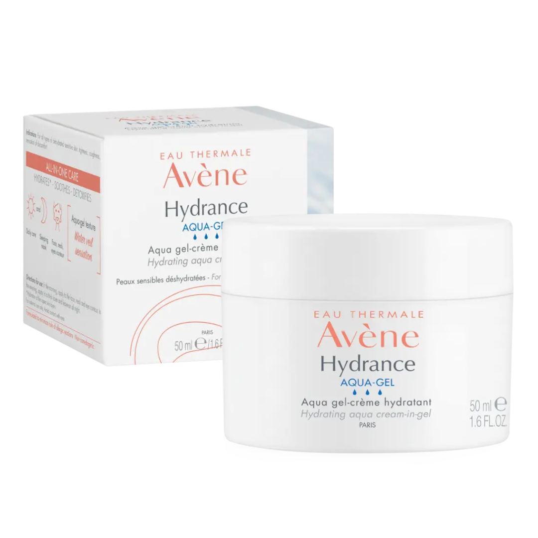 Hydrance Aqua-Gel Crema Hidratante Facial Refrescante Hidratación Intensa. AVÈNE