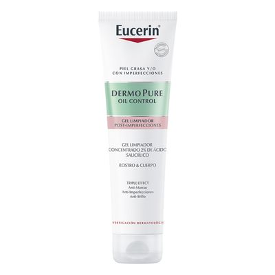 Eucerin Gel Limpiador Concentrado Dermopure Triple Efecto