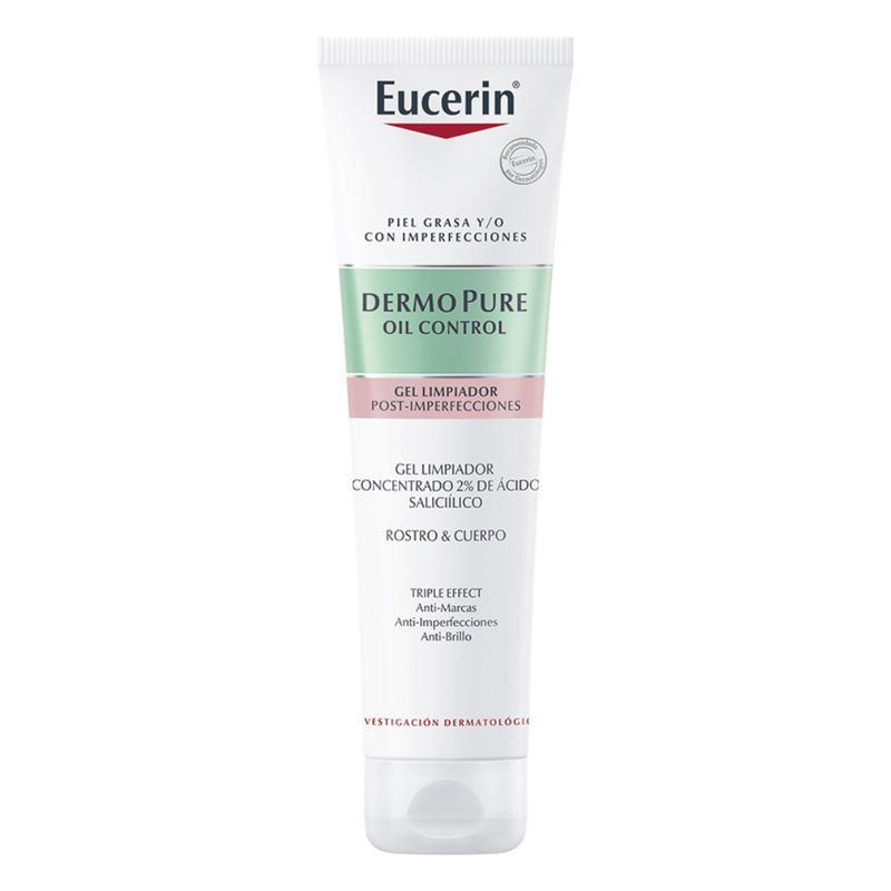 Eucerin Gel Limpiador Concentrado Dermopure Triple Efecto Eucerin Gel Limpiador Concentrado Dermopure Triple Efecto