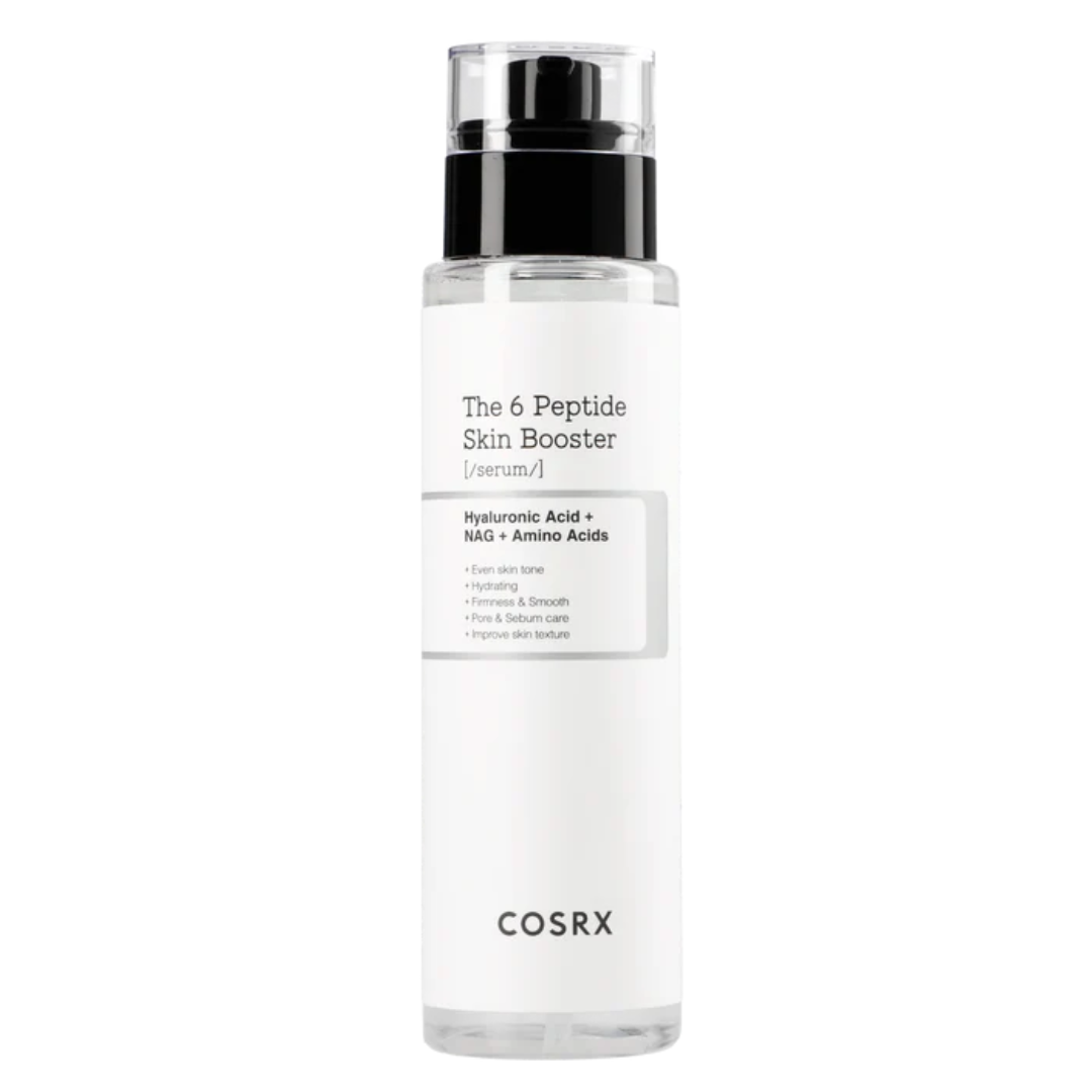 6 Peptide Skin Booster Serum. Sérum potenciador antiedad reafirmante de 6 Peptidos. COSRX.
