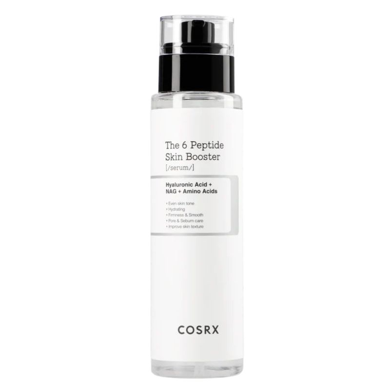 6 Peptide Skin Booster Serum. Sérum potenciador antiedad reafirmante de 6 Peptidos. COSRX.