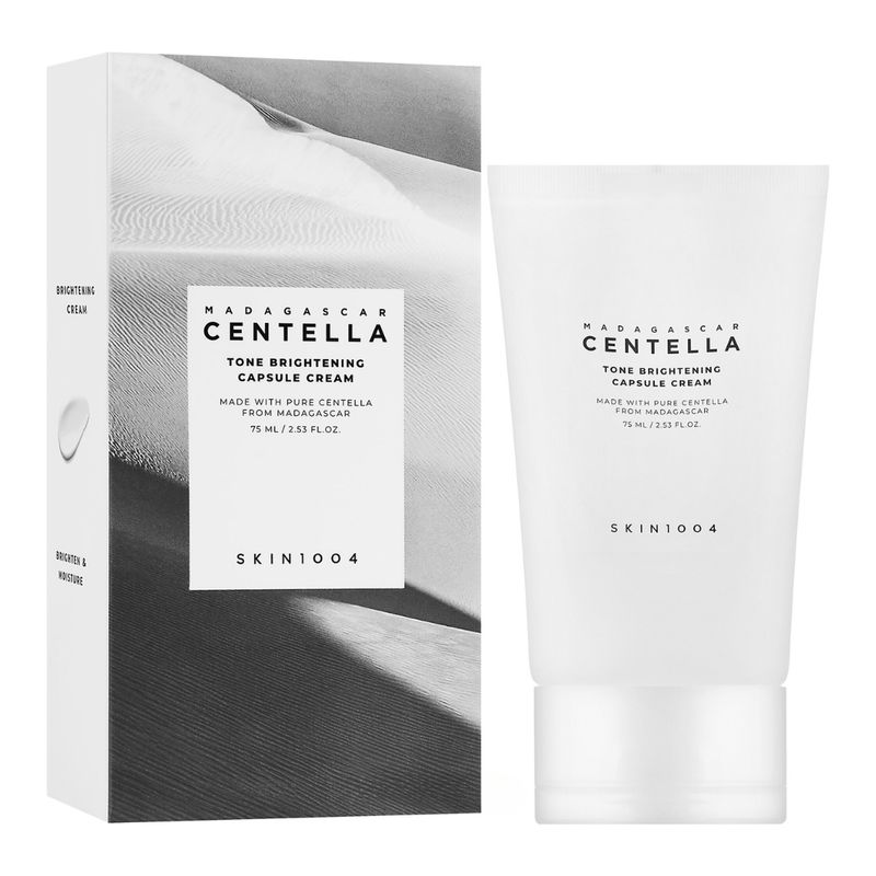 Madagascar Centella Tone Brightening Cream. Crema Iluminadora Anti Manchas con Centella. SKIN1004