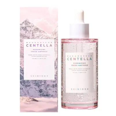 Madagascar Centella Poremizing Fresh Ampoule. Ampolla fresca poremizante de centella. SKIN1004