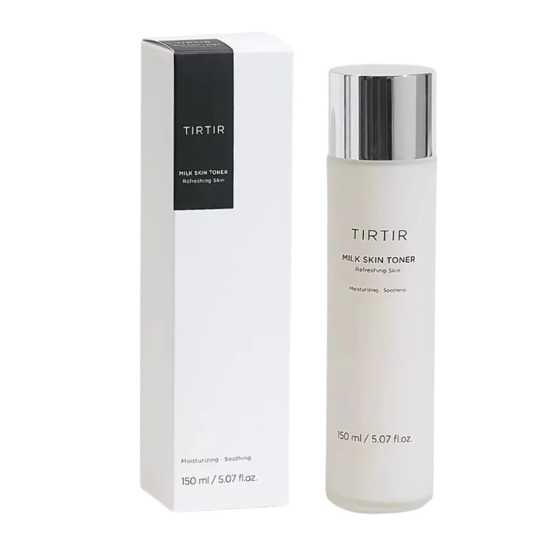 Milk Skin Toner. Tónico iluminador antimanchas, hidratante, antiedad, efecto glass skin. TIRTIR