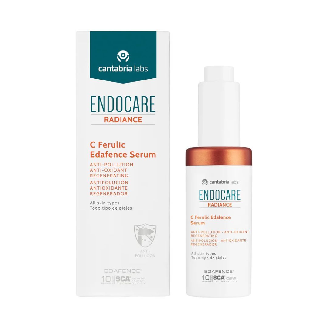 Suero antioxidante intensivo de vitamina C e ácido ferúlico. radiance C ferulic, ENDOCARE.