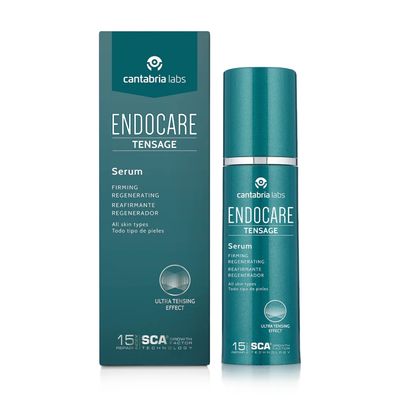 Serum regenerador, antiarrugas con efecto tensor reafirmante inmediato. tensage serum ENDOCARE