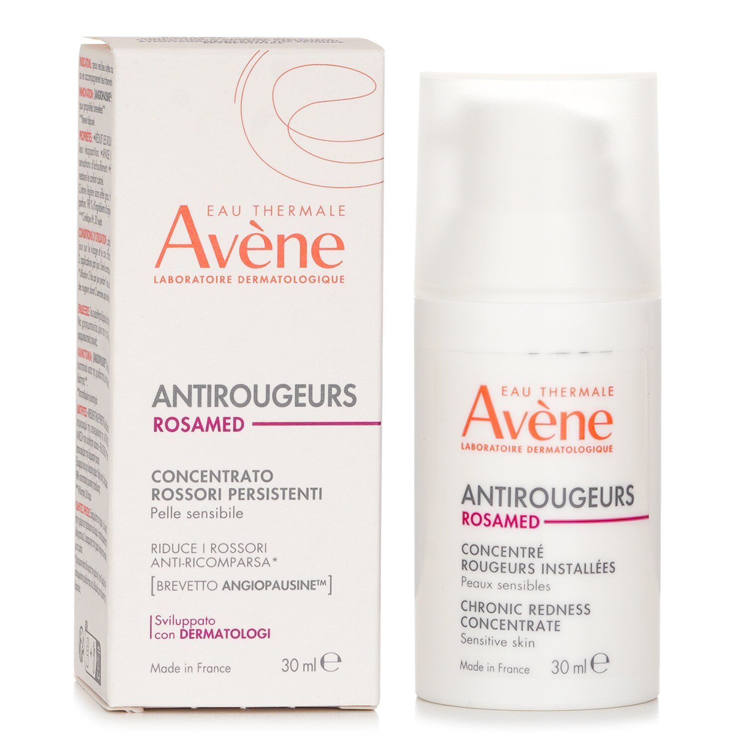 Hidratante Concentrado Para Reducir Rojeces y Rosácea, Antirougeurs Rosamed. AVÈNE