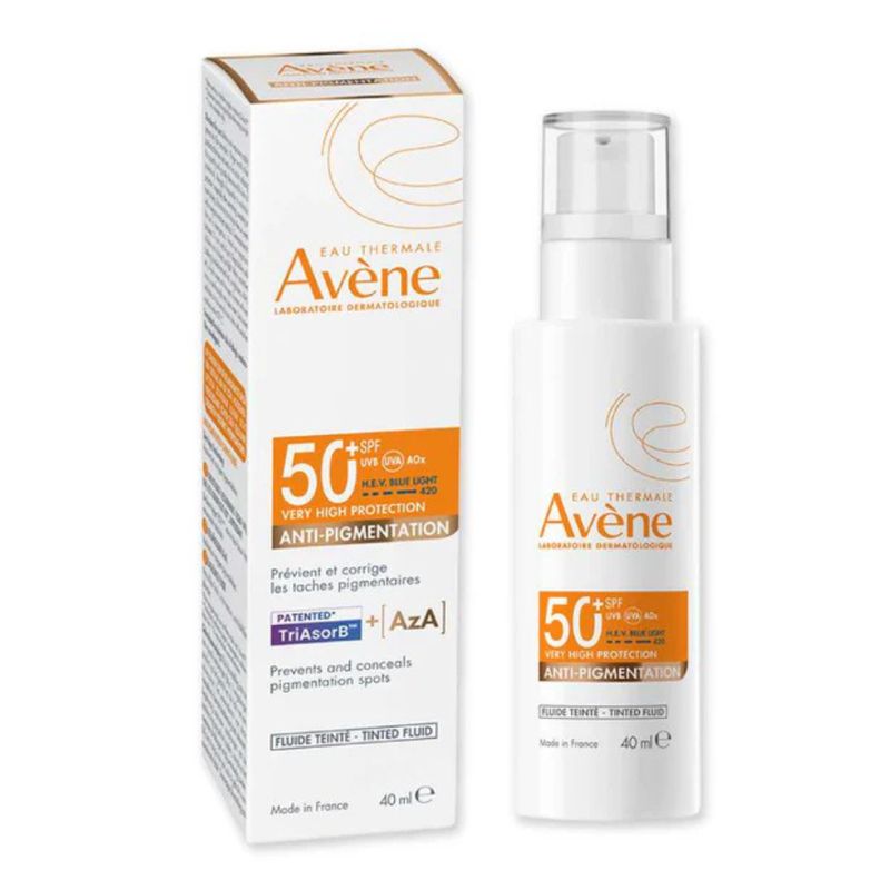 Protector Solar Fluido Antimanchas SPF50+. AVÈNE