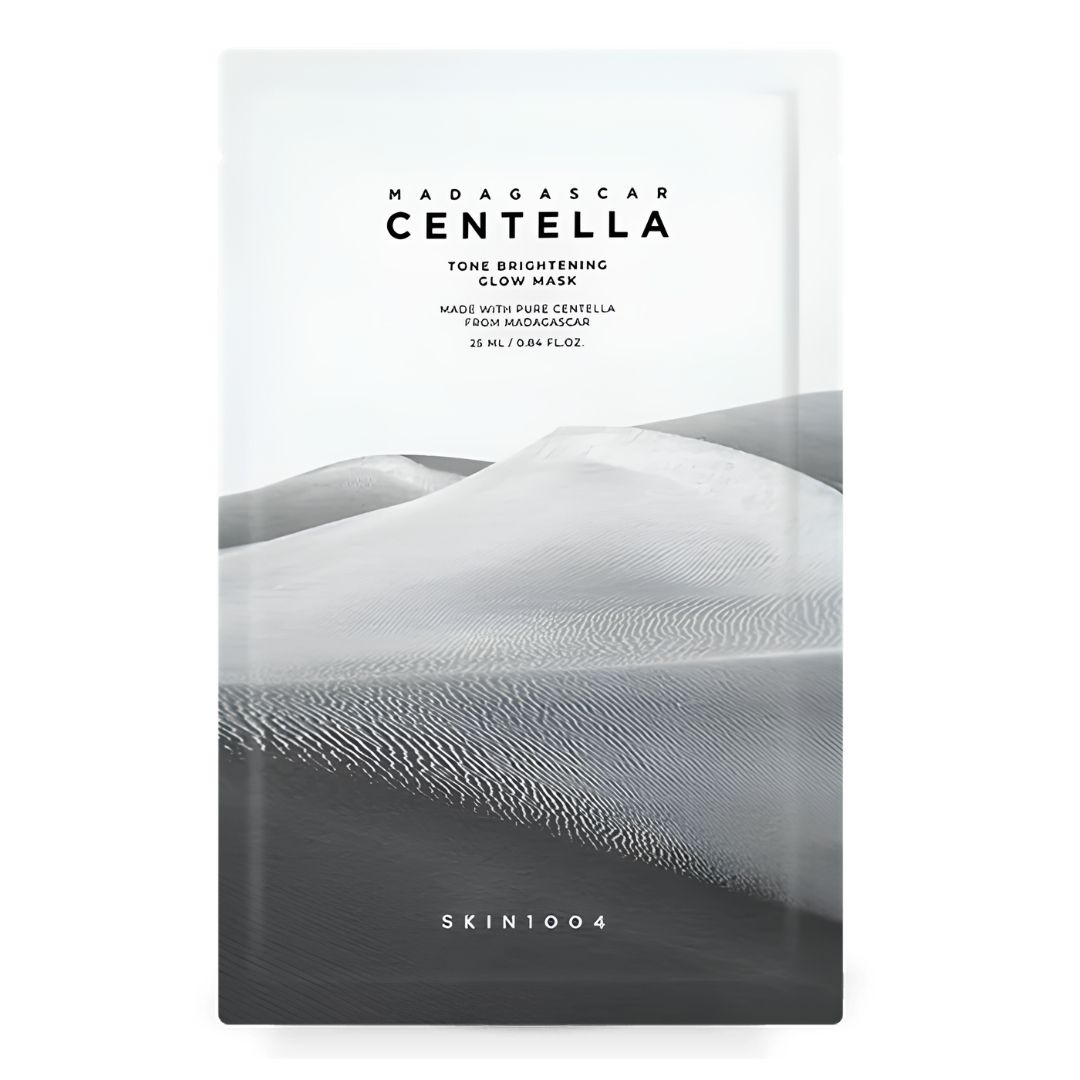 Mascarilla Facial Iluminadora Anti Manchas. Centella Tone Brightening Glow Mask. SKIN1004