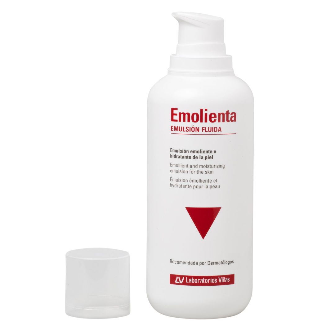Emulsión corporal hidratante intensiva para piel seca o con descamación. EMOLIENTA