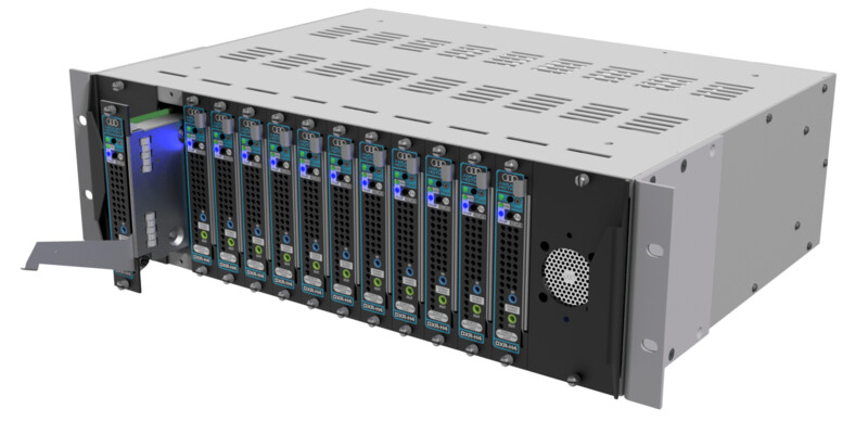 DXiP Rack with 1 x DXiP Higher Power PSU Module DXiP Rack with 1 x DXiP Higher Power PSU Module