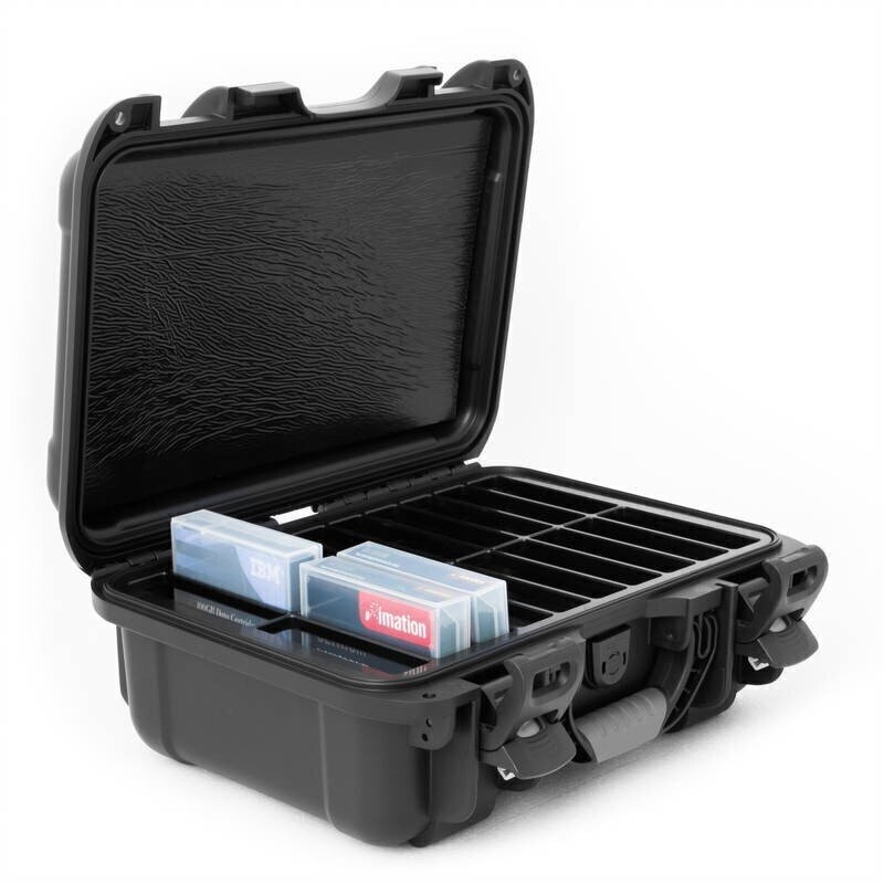 Tera Turtle LTO, schwarz, wasserdicht, 20 Tapes mit Hülle Tera Turtle LTO, schwarz, wasserdicht, 20 Tapes mit Hülle