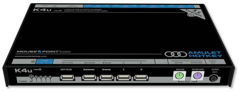 K4u+ Four Channel Switch (K4 controller)