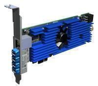 DXH4 Host Card (Full Height bracket mounted) includes (4) 40cm mDP to mDP Cables DXH4 Host Card (Full Height bracket mounted) includes (4) 40cm mDP to mDP Cables