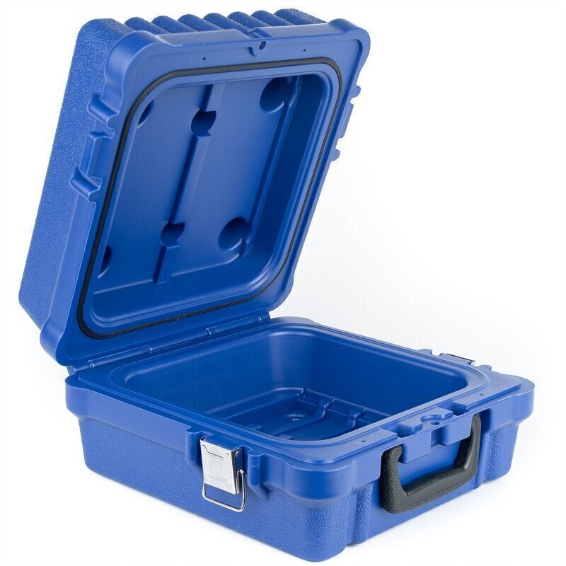 Turtle Case WTR LTO/RDX/DLT, blau, wasserdicht, 10 Tapes mit Hülle Turtle Case WTR LTO/RDX/DLT, blau, wasserdicht, 10 Tapes mit Hülle