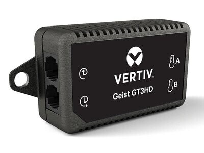 Vertiv / Geist GT3HD Temperatur und Feuchtigkeitssensor mit 3m Kabel + zwei Temperatursensoren SRT