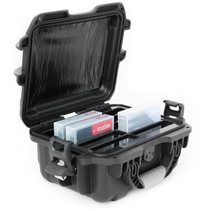 Tera Turtle LTO, schwarz, wasserdicht, 10 Tapes mit Hülle Tera Turtle LTO, schwarz, wasserdicht, 10 Tapes mit Hülle