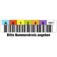 LTO-7 Type M8 Barcode Label - 100 Stück
