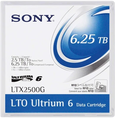 Sony LTO 6 Tape (LTX2500GN)