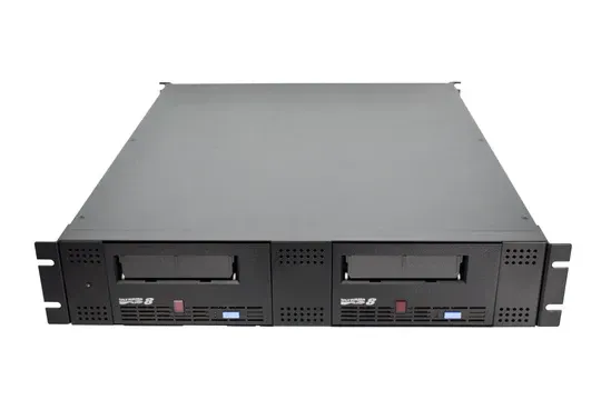 MagStor 2U LTO8 Rack Mount w/ 2x LTO-8 FH FC TAA