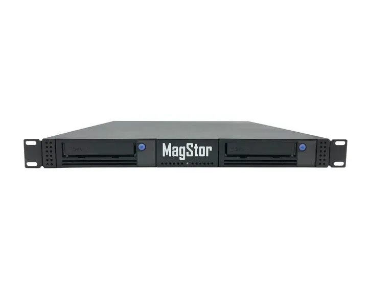 MagStor 1U LTO9 Rack Mount w/ 2x LTO-9 FC TAA MagStor 1U LTO9 Rack Mount w/ 2x LTO-9 FC TAA