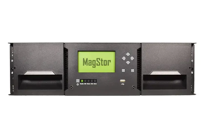 MagStor M3000E 3U 40-Slot Library w/ LTO9 MAX FC TAA MagStor M3000E 3U 40-Slot Library w/ LTO9 MAX FC TAA
