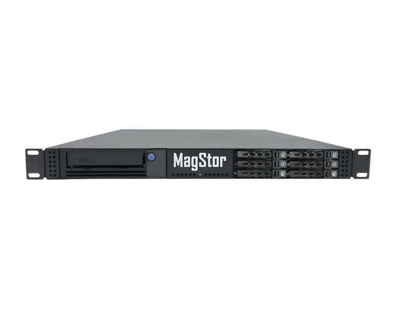 MagStor 1U LTO8 RAID Thunderbolt 3 Rack Mount LRU w/ 1x LTO-8 TAA