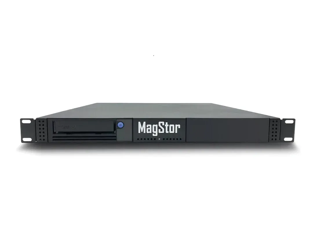 MagStor 1U ePro LTO9 10G Ethernet Rack Mount w/ 2x LTO-9 TAA