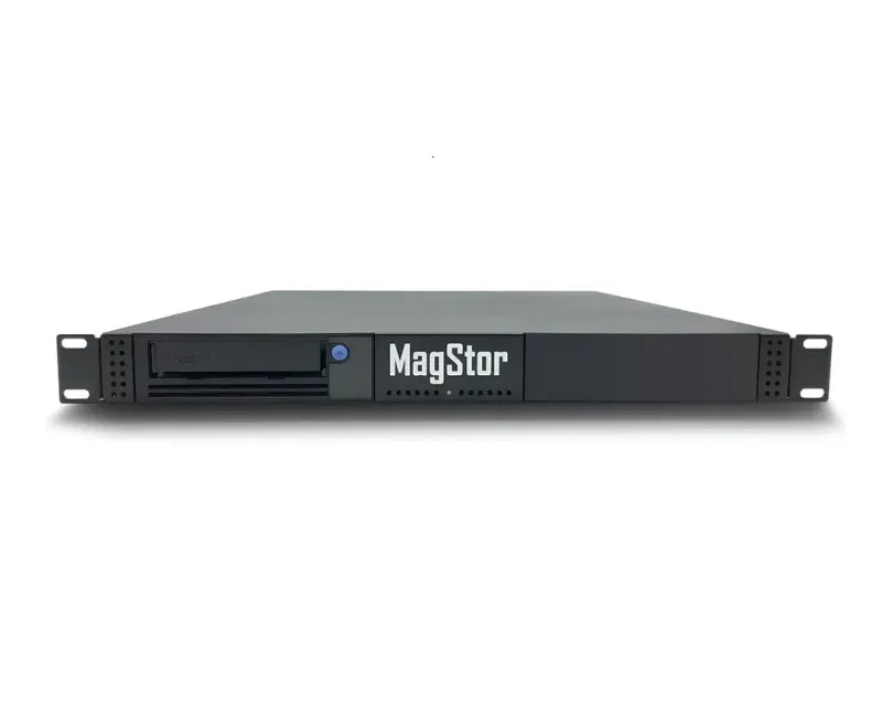 MagStor 1U ePro LTO9 10G Ethernet Rack Mount w/ 2x LTO-9 TAA